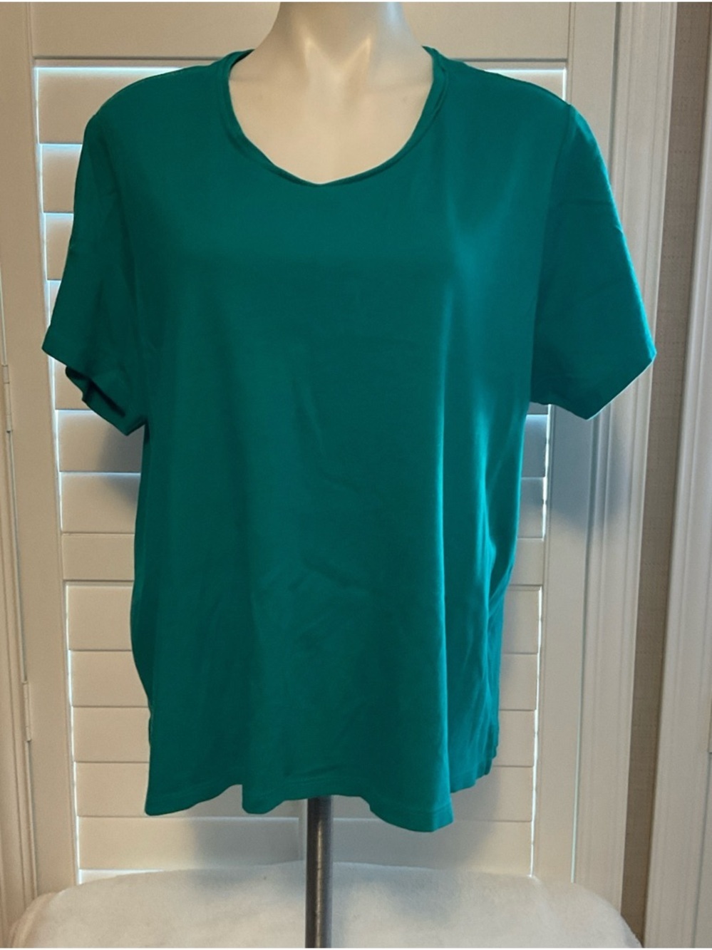 Westbound Teal Short Sleeve Crewneck Tee